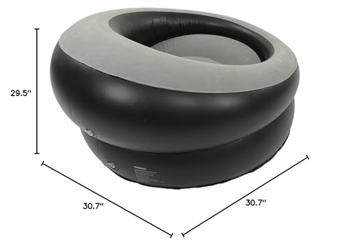 TOPINCN portable sofa folded for easy carry and storage.