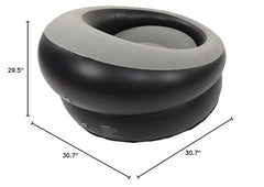 TOPINCN portable sofa folded for easy carry and storage.