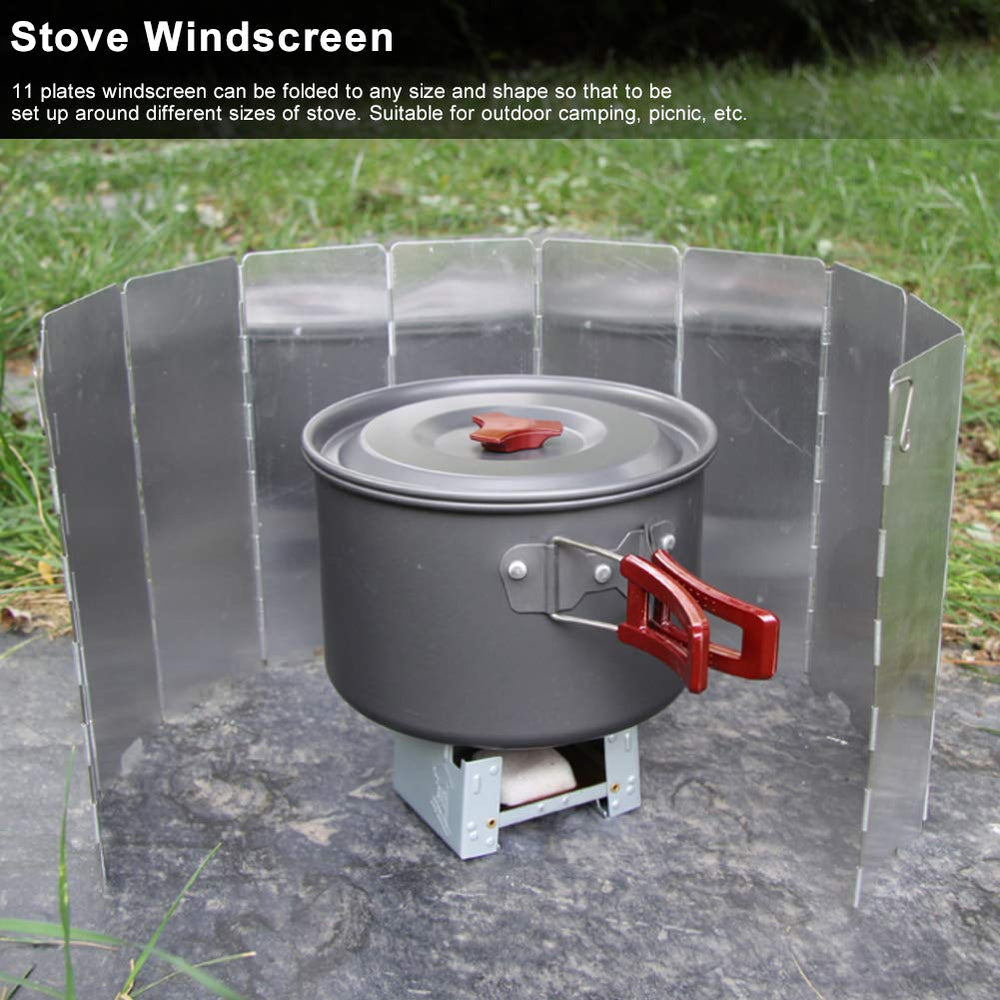 Sturdy stainless steel resists wear while you camp, picnic, or hike