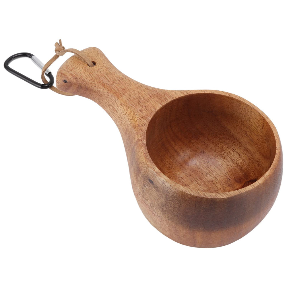 TOPINCN wooden cup makes a thoughtful outdoor gift for enthusiasts.