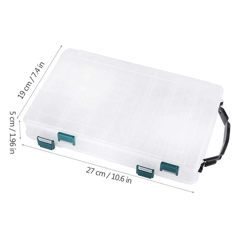 Drain holes on the bottom for dry storage