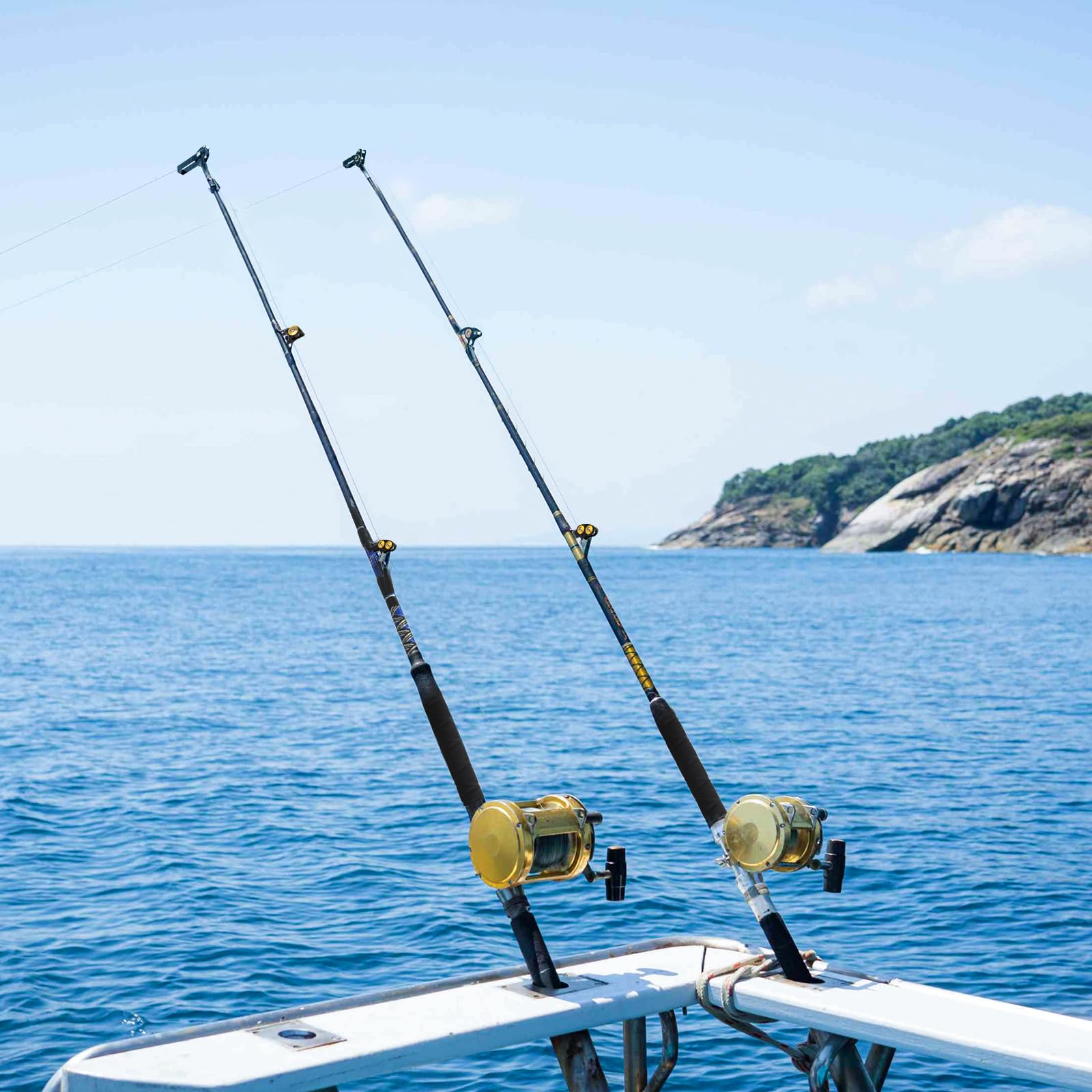 Topline Tackle deep sea rod models offer versatile options for sport or food fishing