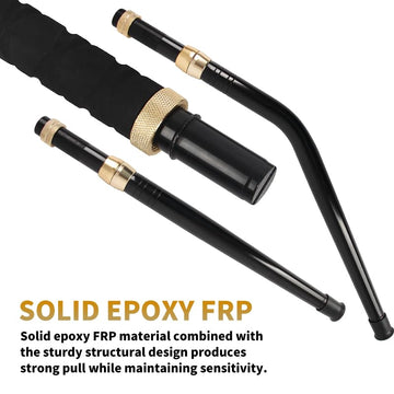 Topline Tackle BlueSpear 6'6 Bent Rod in-use demonstrates deep-drop capability and line control.