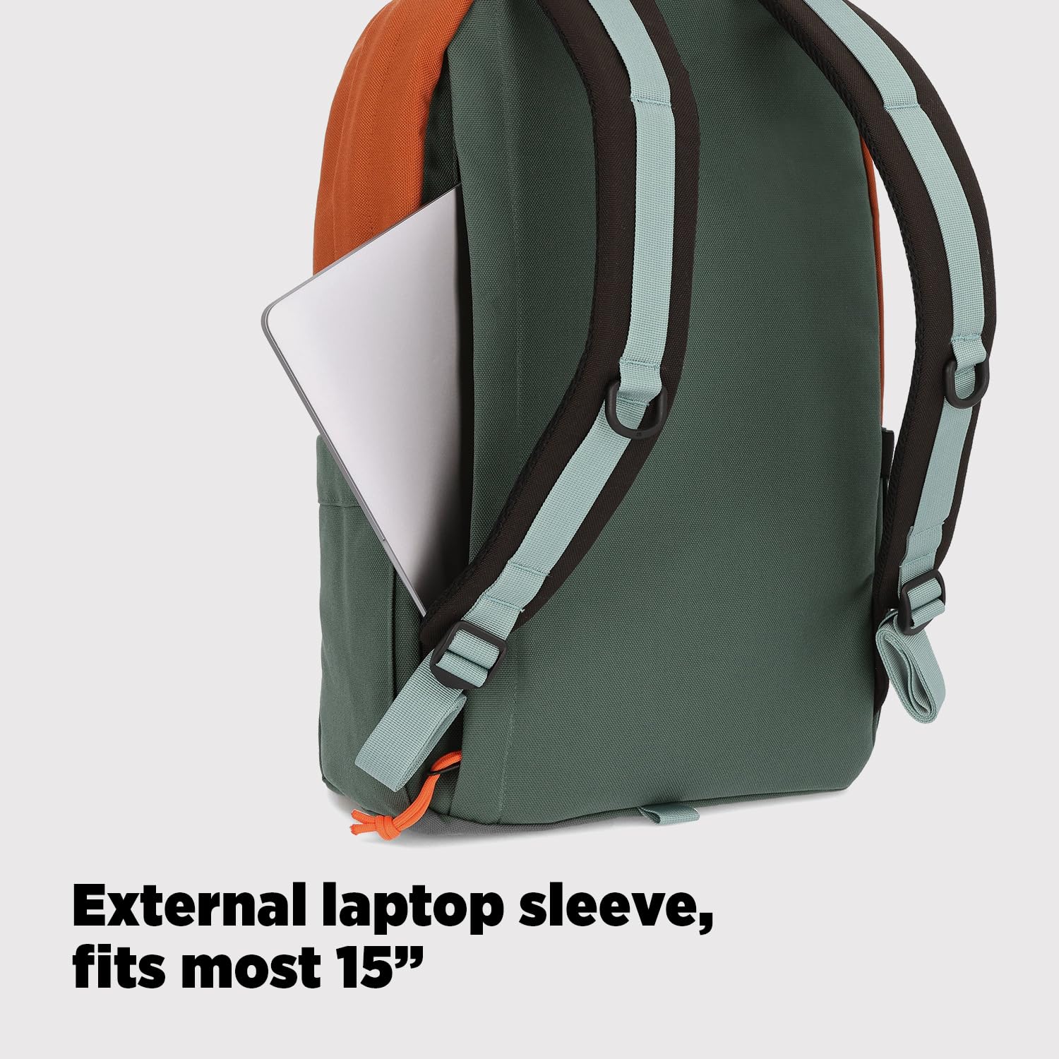 Topo Designs Daypack Classic charcoal PackFast travel loops for organization