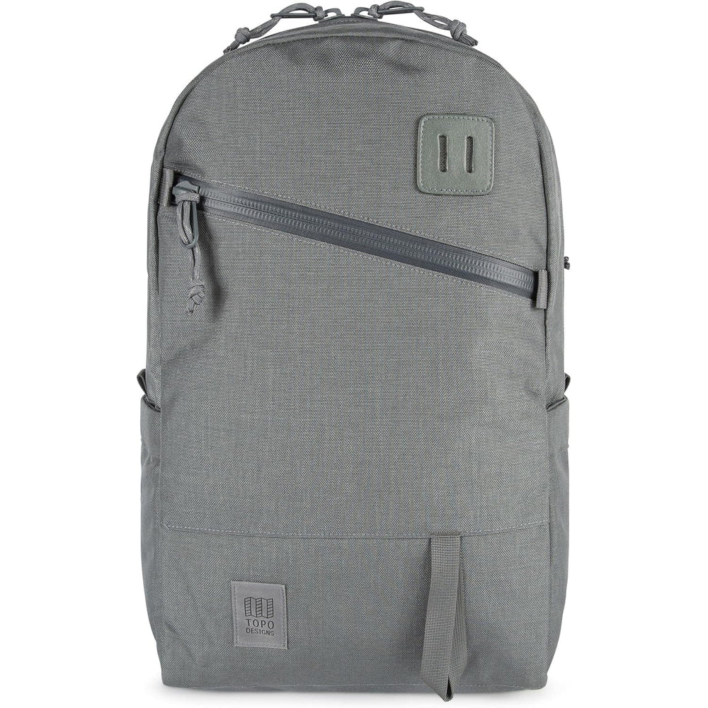Topo Designs Daypack Tech exterior main compartment access for easy loading on commutes.