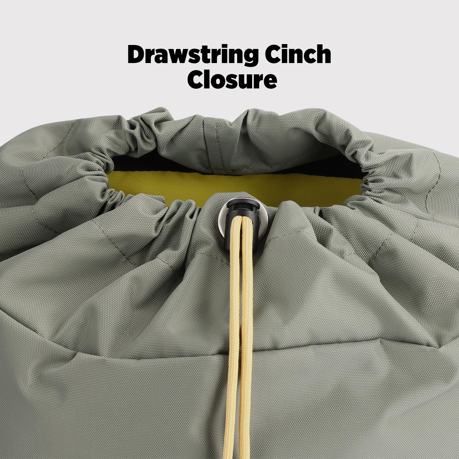 Topo Designs Rover Pack Classic side-pockets image conveys quick access for water bottle or phone.