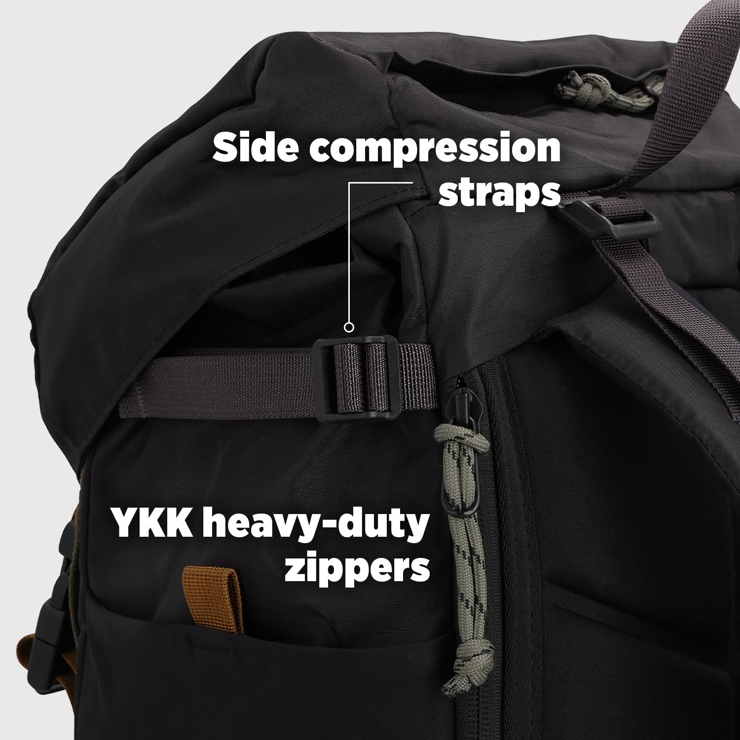 Topo Designs Rover Trail Pack 22L Bluesign seal signifies responsible materials and production practices.