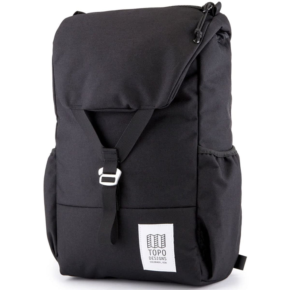 Topo Designs Y-Pack Navy interior laptop sleeve for daily use.