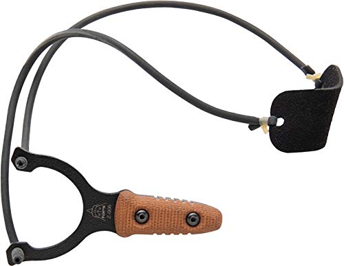 TOPS Knives Mini Sling sheath showing vertical or horizontal carry option for easy access