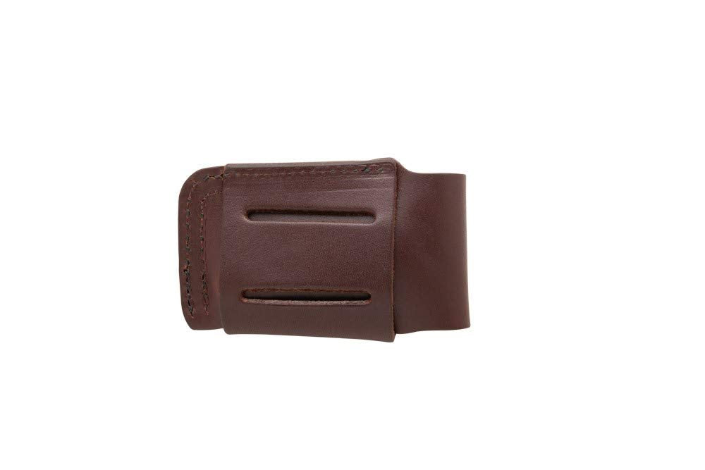 TOPS Mini Sling featuring tan canvas Micarta handle for secure grip