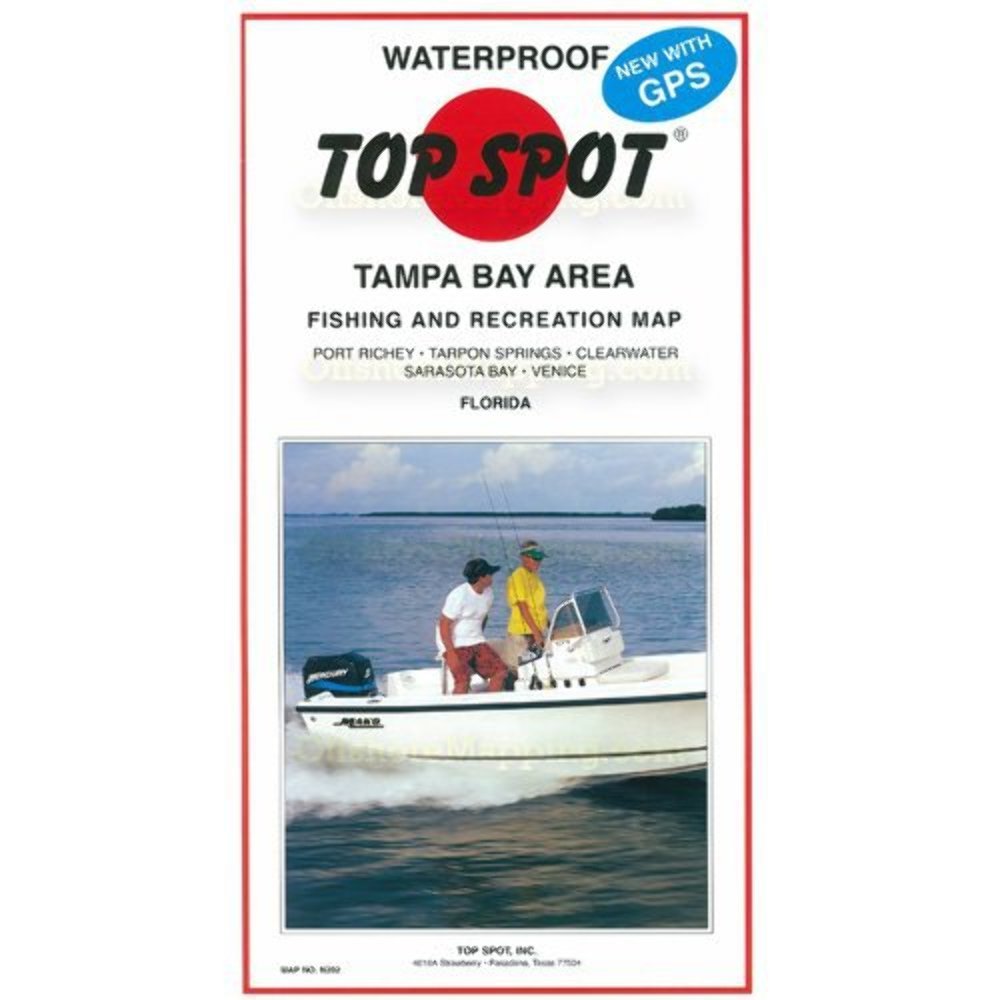 Topspot Map N202 highlights Port Rickey to Venice zones for precise planning and productive trips.