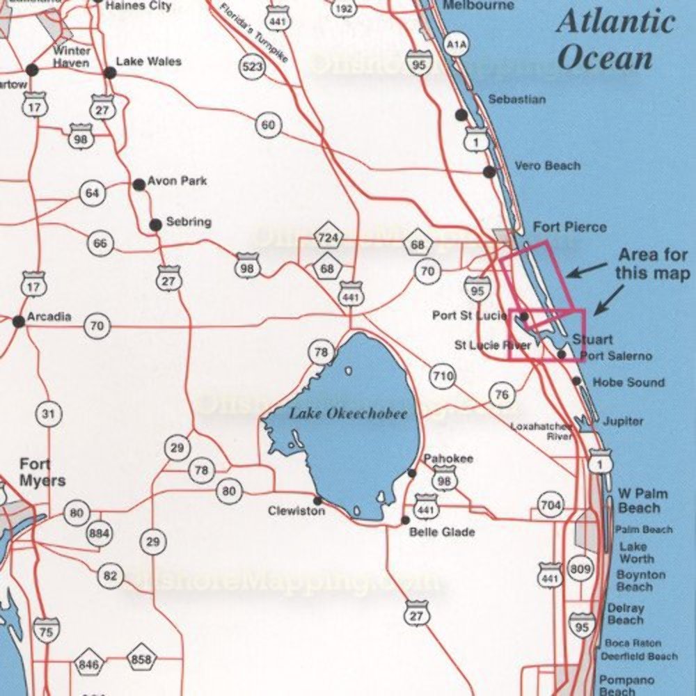 Topspot Map N215 inner map detail highlighting fishing spots for efficient planning