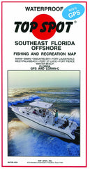 Topspot Map N224 highlights South Florida fishing spots near Miami for easy navigation.