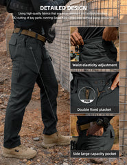 TOPTACPRO Tactical Pants water-repellent coating keeps gear dry in light rain