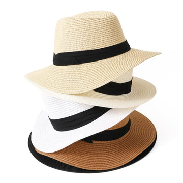 Travel ready TOPWEL sun hat for beach vacation