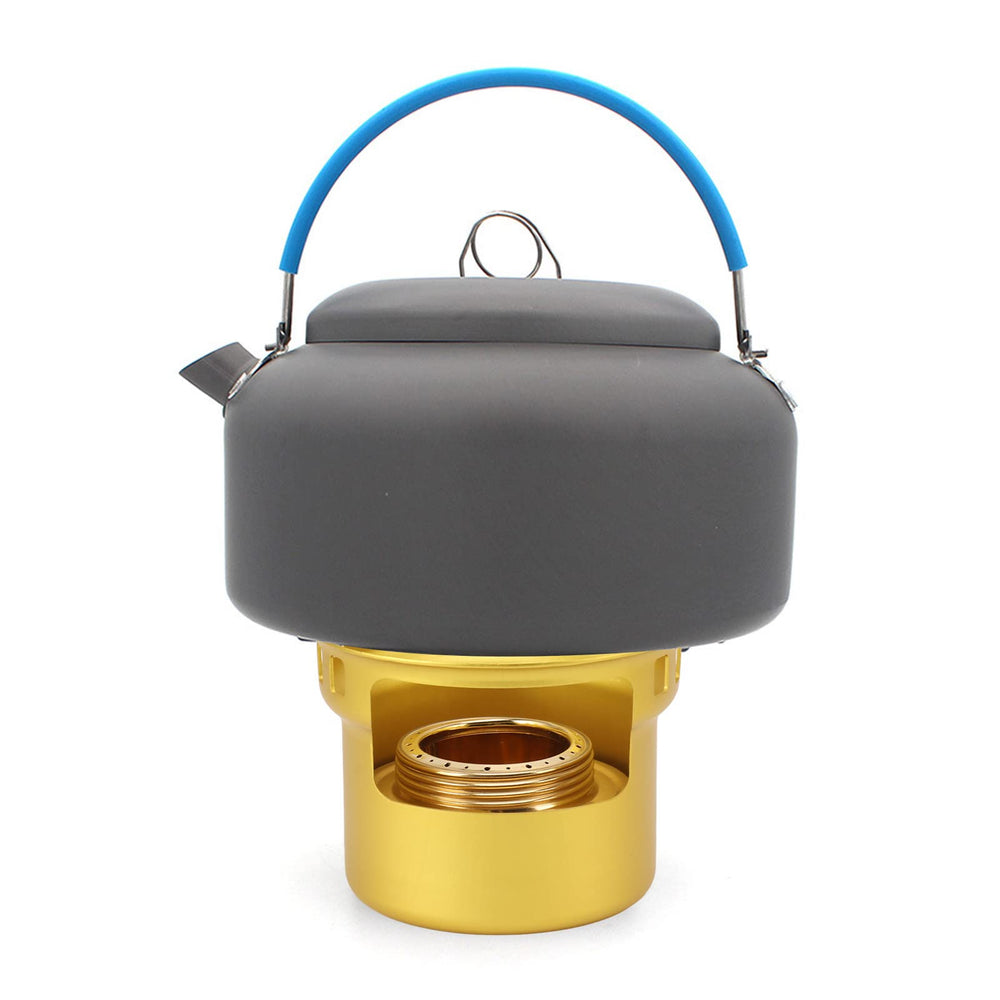 Topyond alcohol stove inner furnace copper core for even heat distribution.