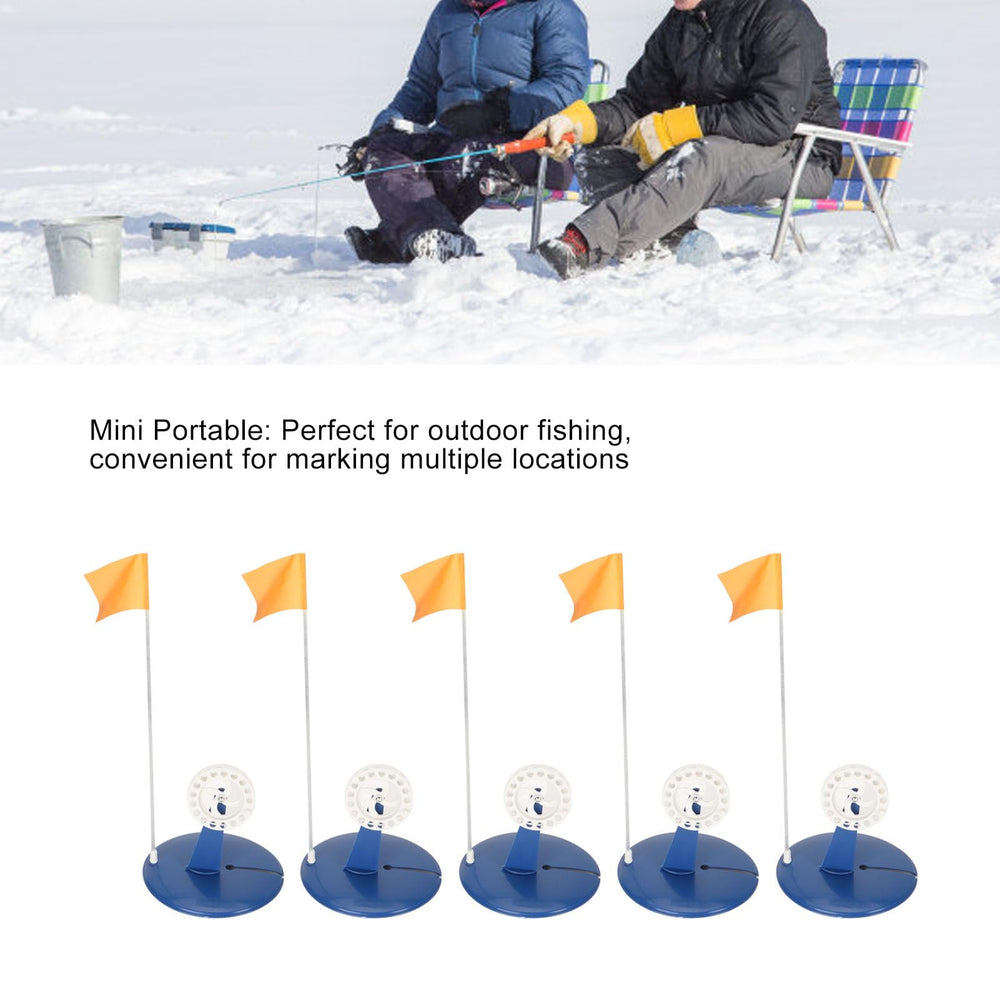 Topyond compact ice fishing system for easy transport and setup.