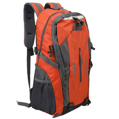 Topyond ergonomic shoulder straps support balanced weight on climbs.