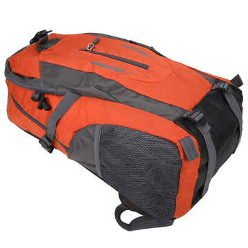 Topyond orange color option for high visibility on trails.