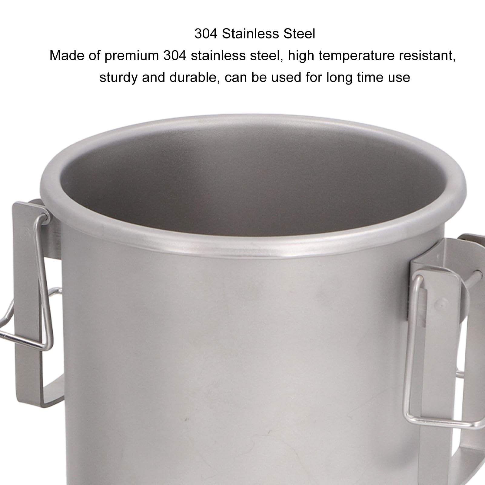 Topyond pot lid with hanging buckle shown for safe open-fire cooking.