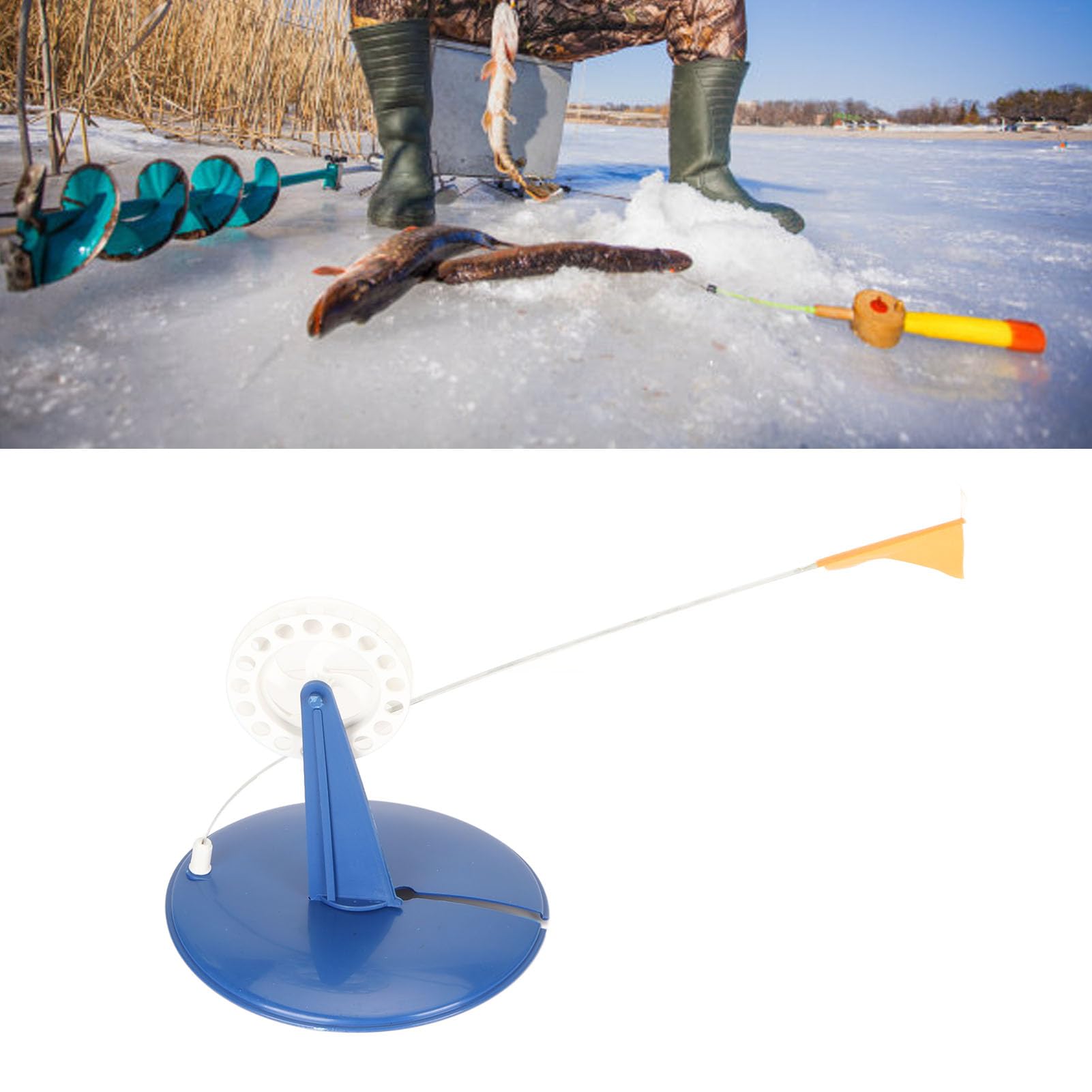 Topyond storage bag keeps equipment organized for ice trips.