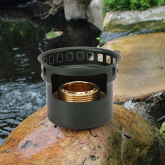 Topyond stove sealing ring and extended handle improve safety and control.