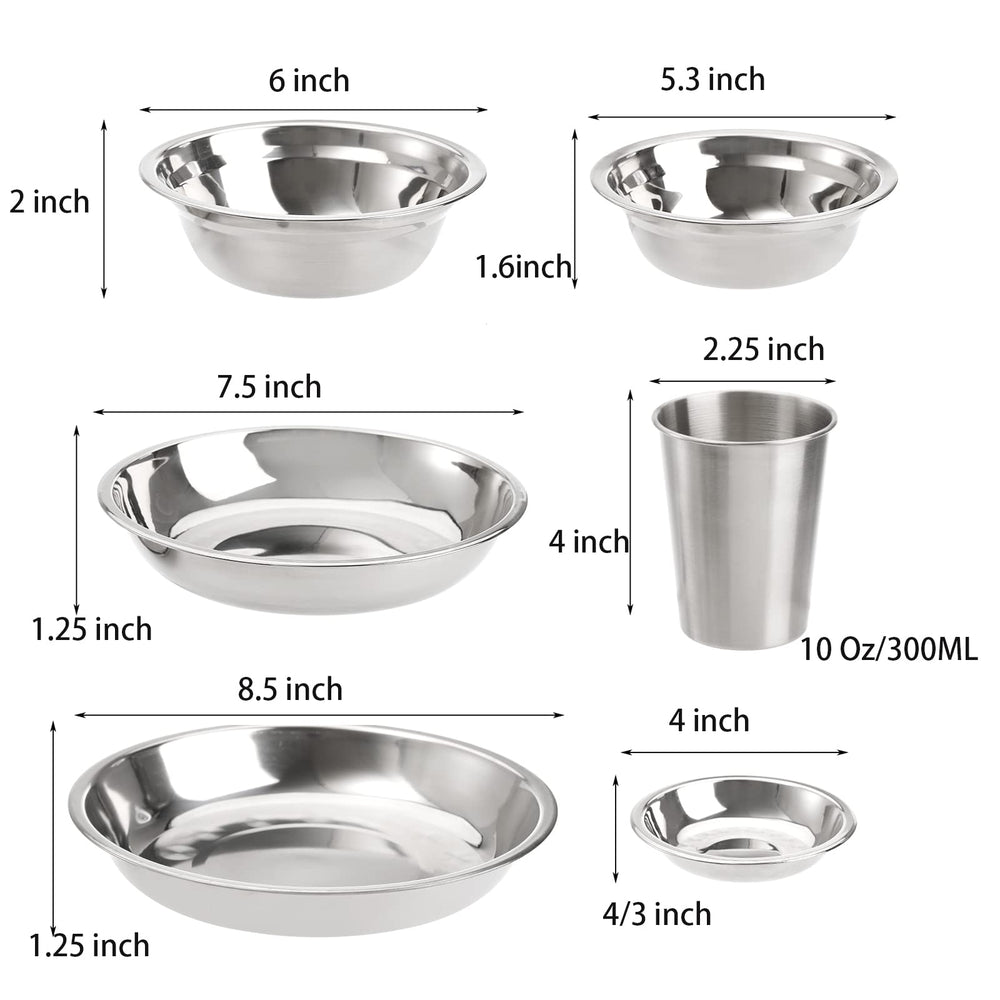 TopZea-stackable-camping-dishes-storage demonstrates compact design saving space.