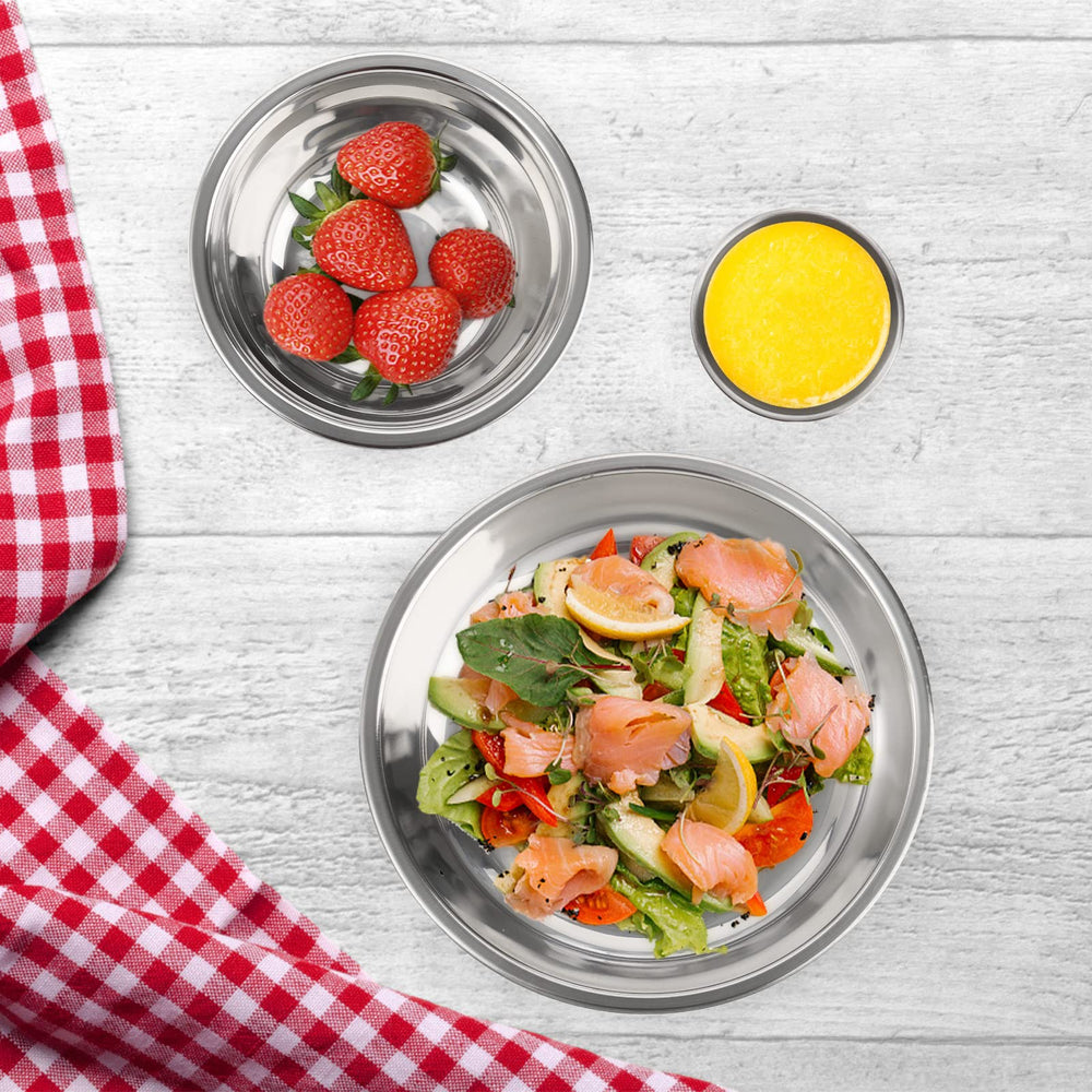 TopZea stainless-steel-dinnerware-durability for rugged outdoor use.