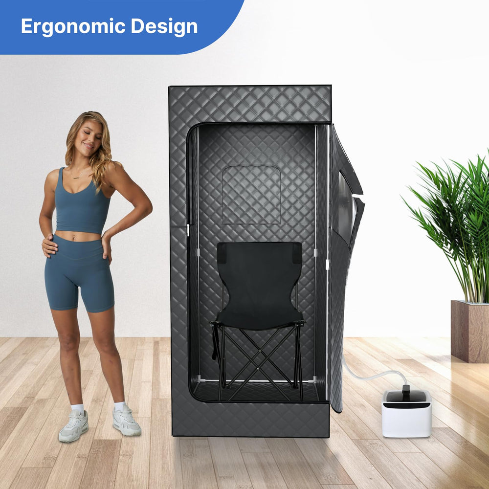 TOREAD sauna chair back support enhances posture during relaxing sessions.