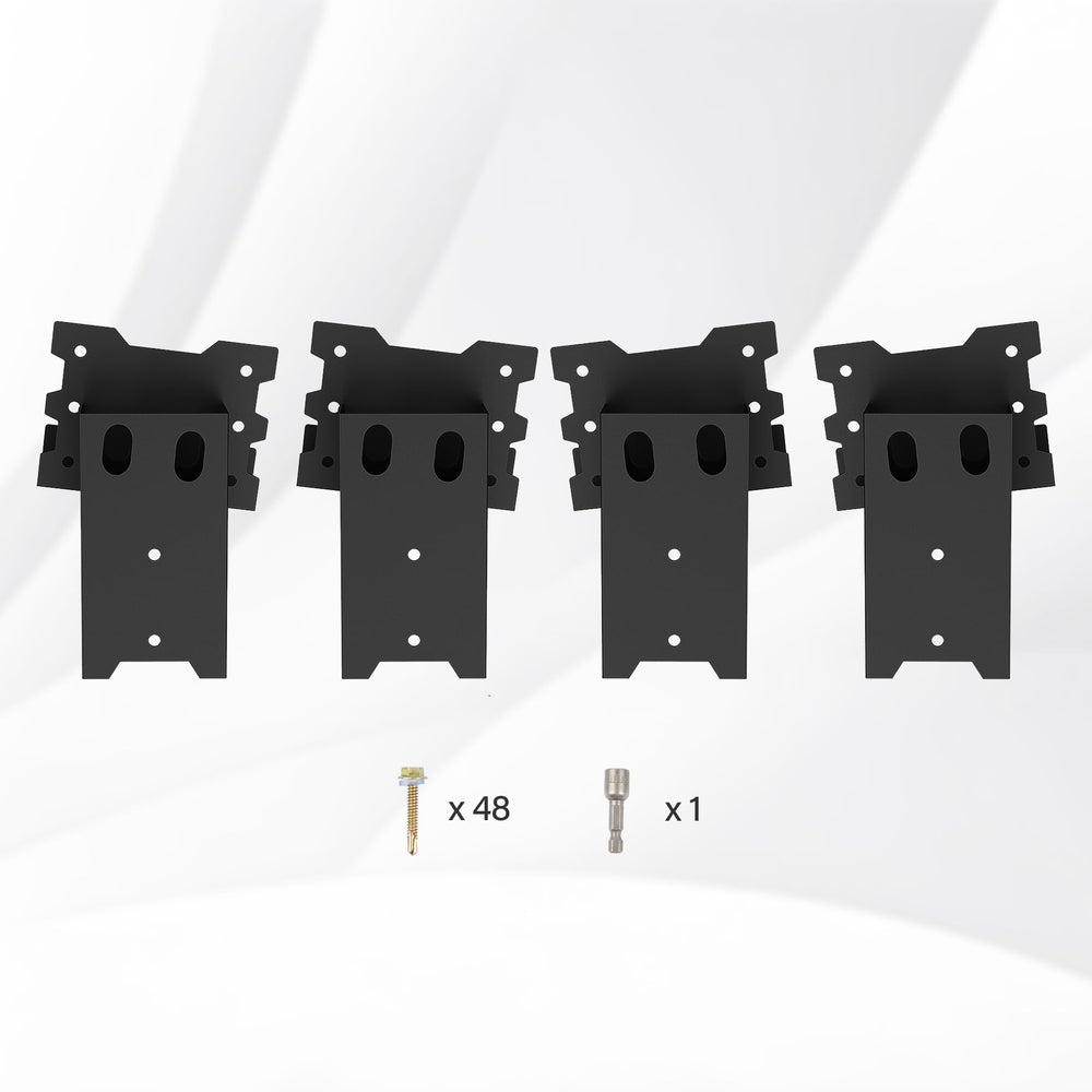 Toriexon deer blind brackets ideal for hunting blinds and stands.