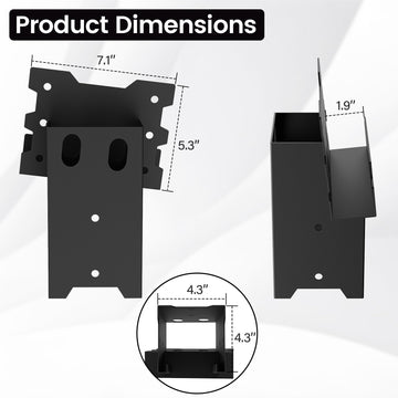 Toriexon deer blind brackets installation kit demonstrates quick assembly.