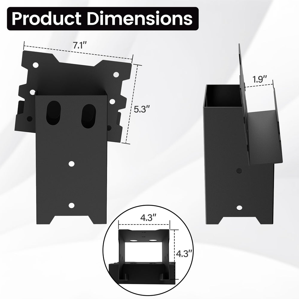 Toriexon deer blind brackets installation kit demonstrates quick assembly.