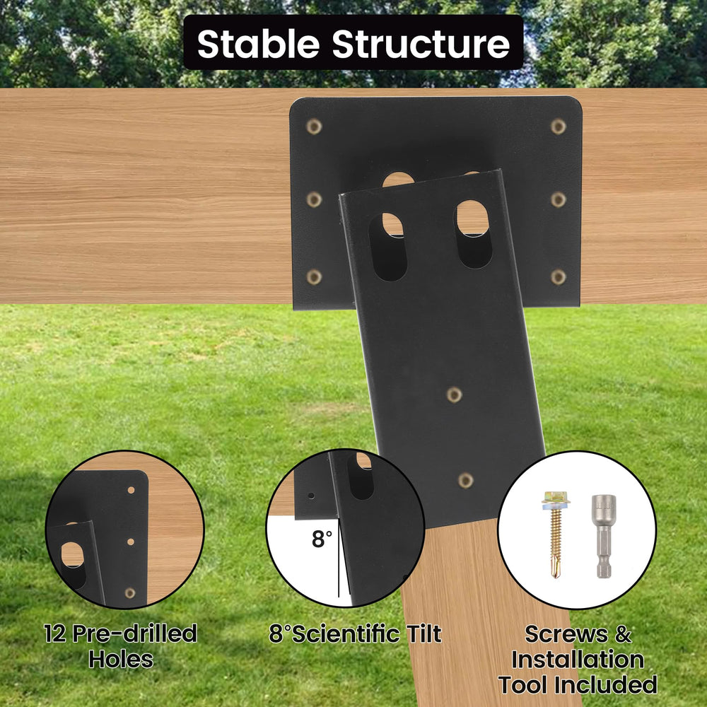Toriexon deer-watching-platform-brackets provide stable elevated viewing for wildlife observation.