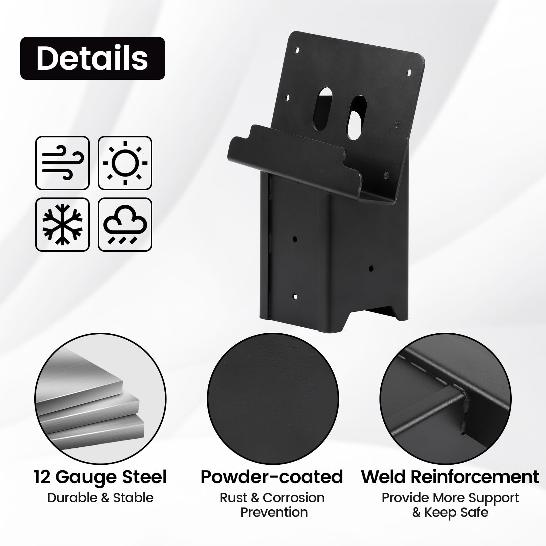 Toriexon powder-coated-hunting-brackets resist rust and weather wear during hunts.