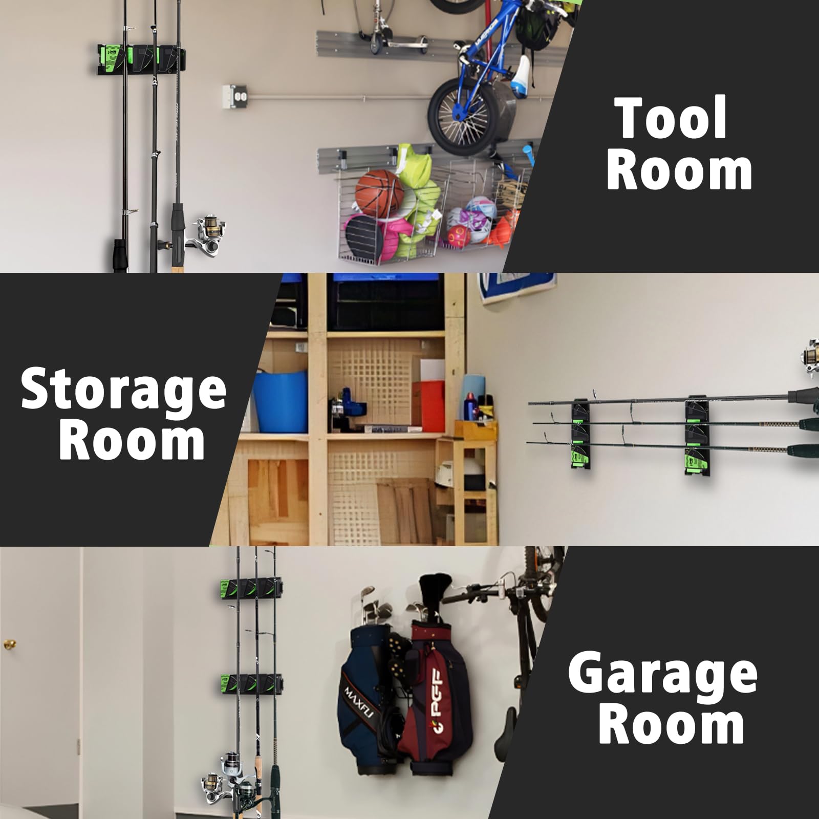 Versatile mounting on drywall, wood, or fiberglass
