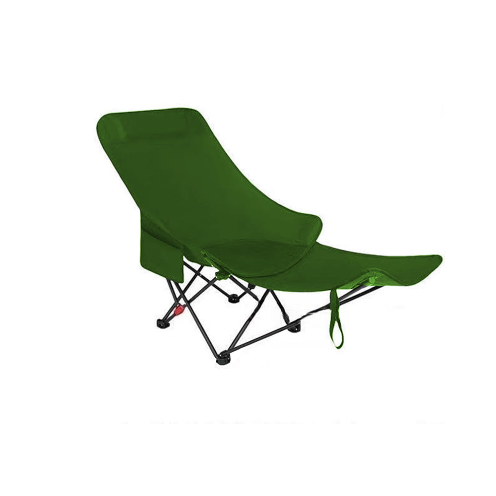 TOSAMC foldable camping chair green carry bag ideal for hiking and beach days.