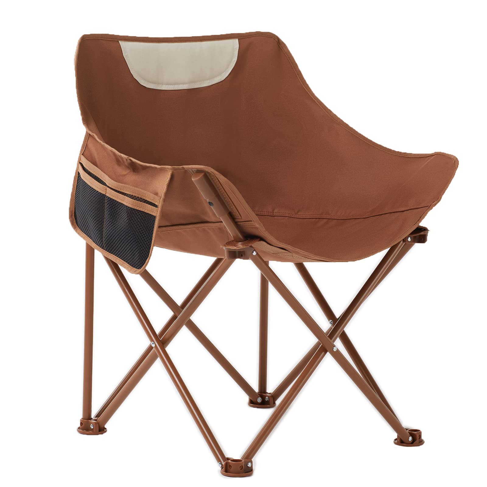 TOSAMC folding camping chair for rugged outdoor seating on hikes.