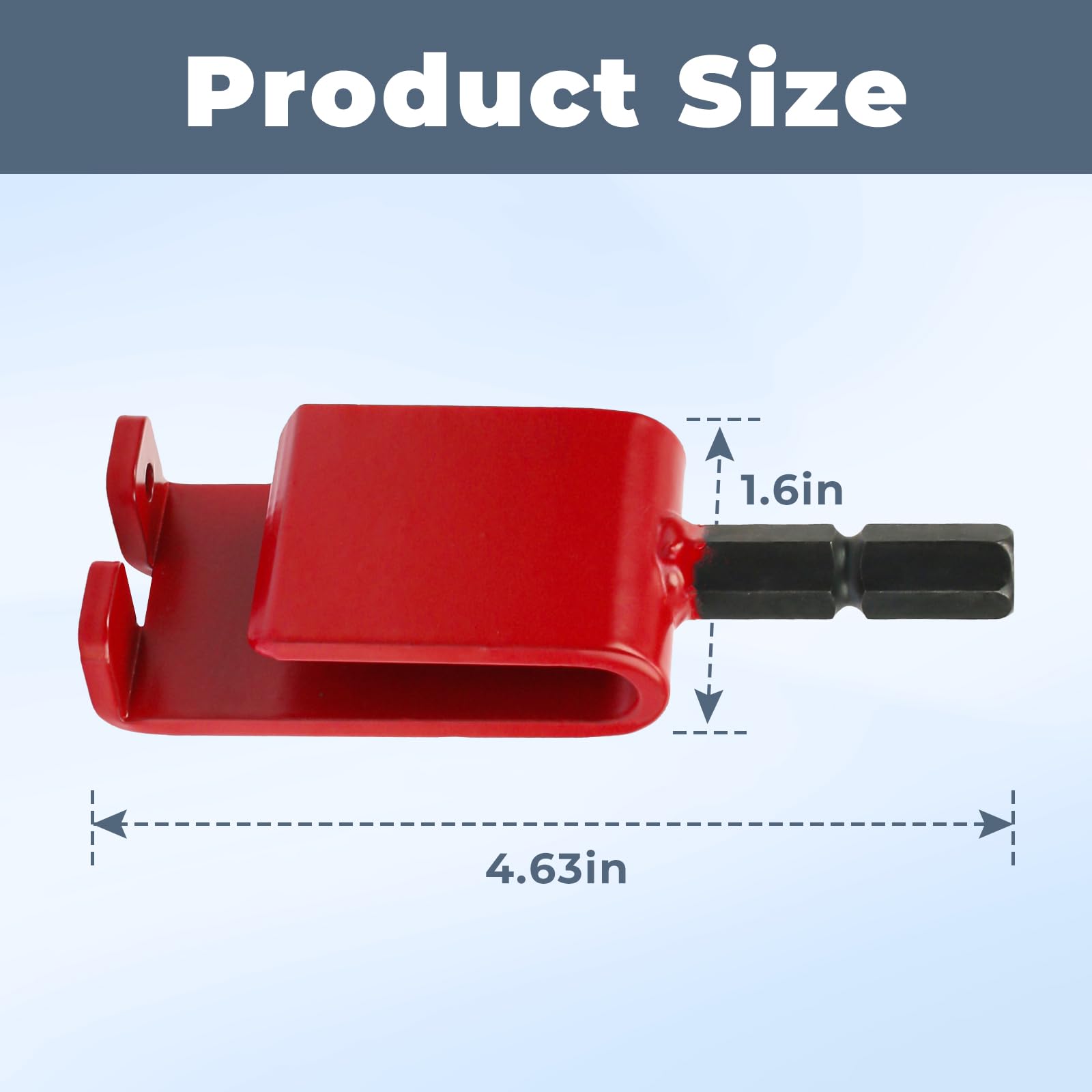 Anchor install adapter attached to drill for Eskimo ice auger