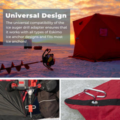 Universal design showing Eskimo anchor compatibility