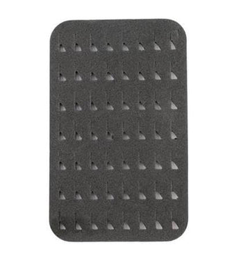 Totority fly fishing box foam inserts keep hooks neatly organized and accessible on the go.