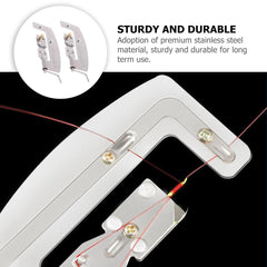 Totority knotter tool close-up shows durable materials for years of outdoor use.