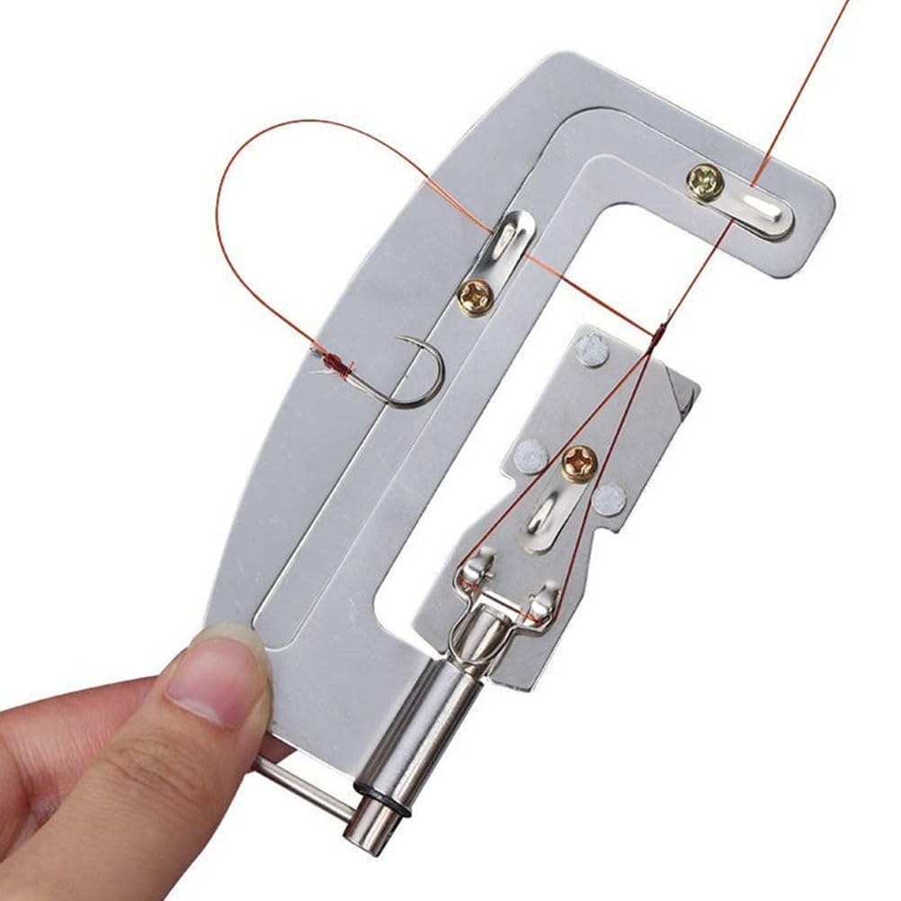 Totority knotter tool is lightweight and portable for on-the-go fishing.