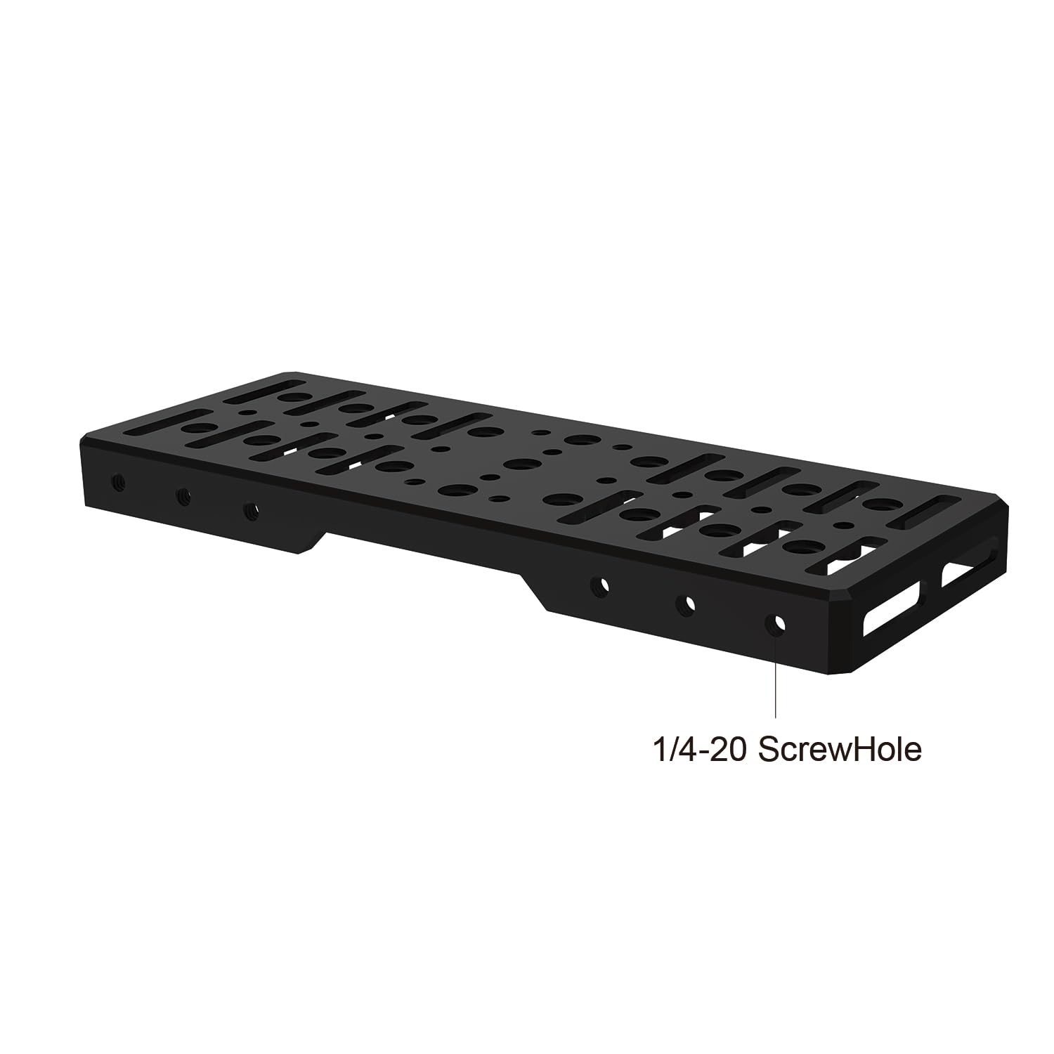 Tough Tactical Tools MLOK slots support diverse accessory setups.