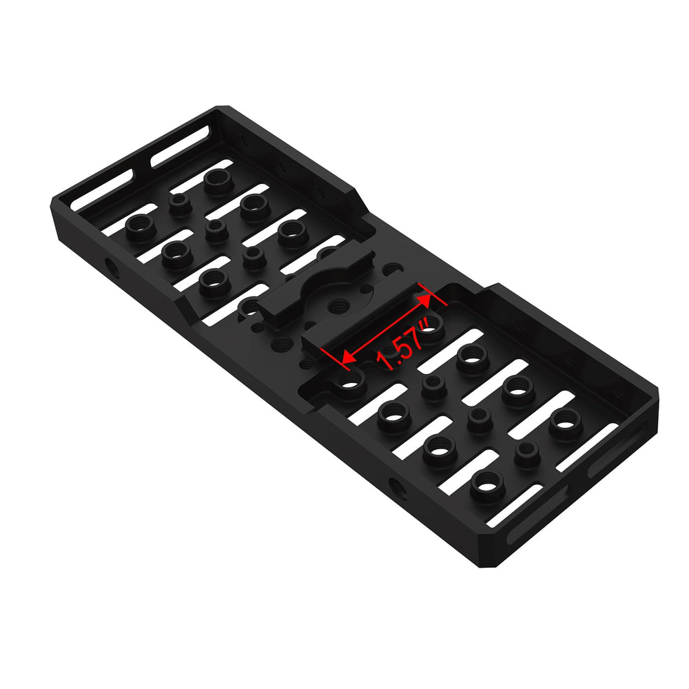 Tough Tactical Tools QD swivel sockets enable quick accessory mounting.