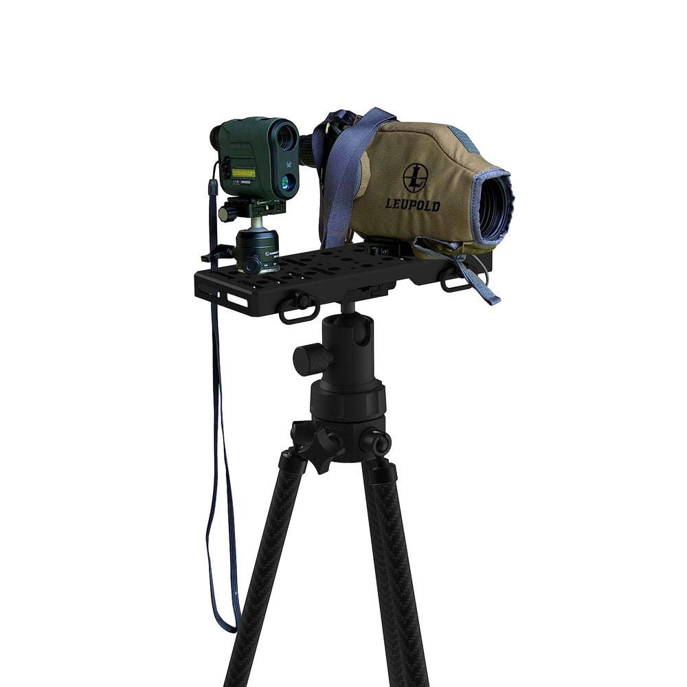 Tough Tactical Tools tripod-table compact profile highlights portability for field use.