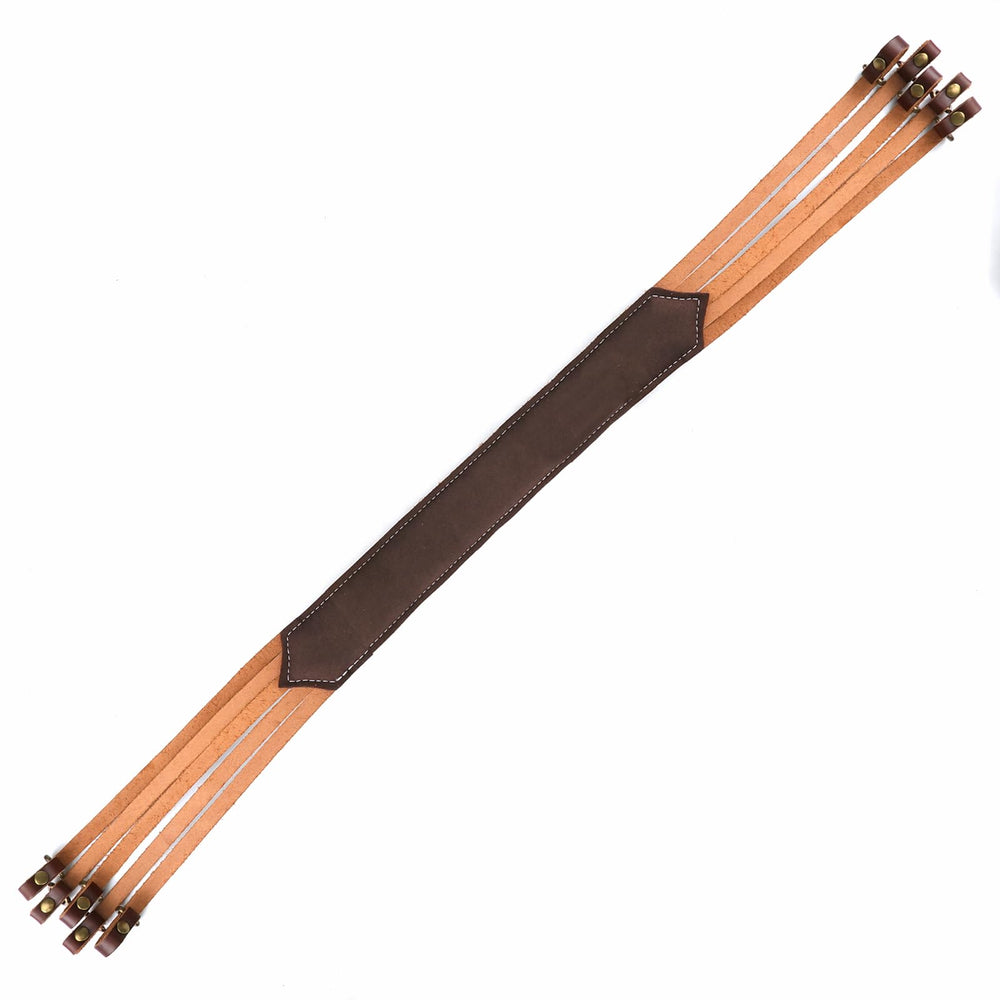 TOURBON Leather Duck Strap close-up clip detail highlights quick attachment