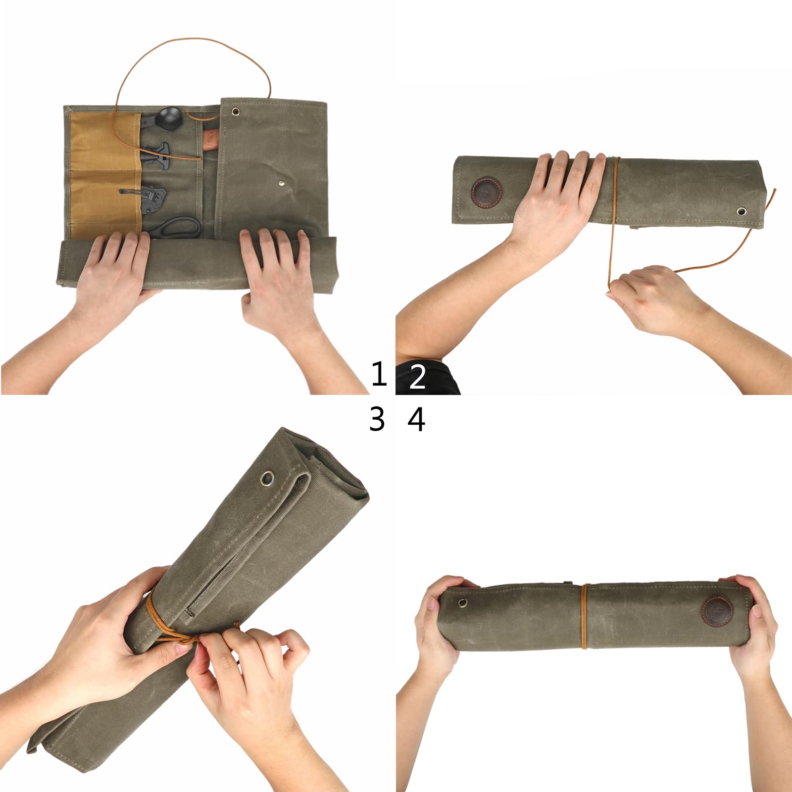 Tourbon multi-purpose storage organizer for cookware and camp meals.