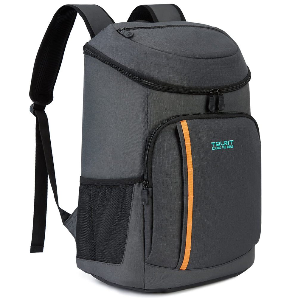 TOURIT cooler backpack leakproof liner keeps items secure and fresh during travel.