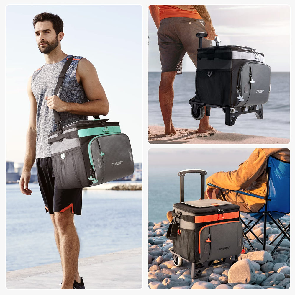TOURIT easy-clean interior with mild soap makes cleanup simple after trips.
