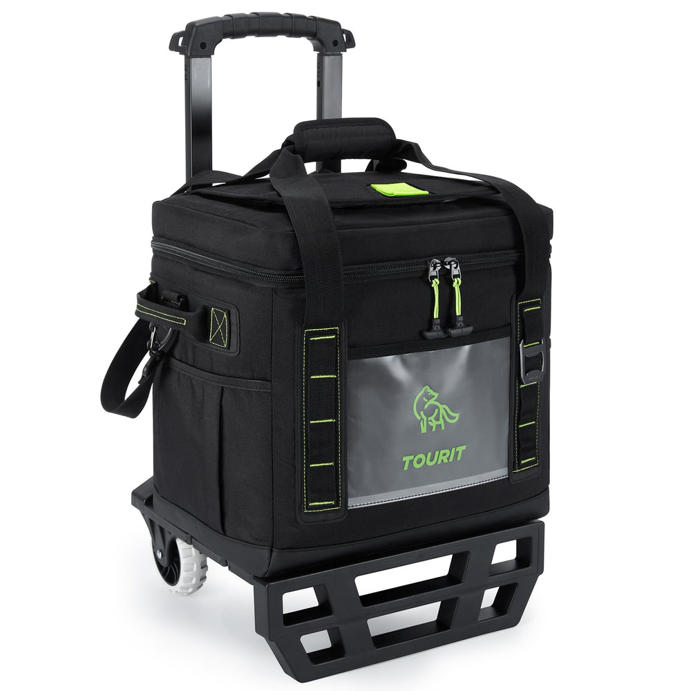 TOURIT portable cooler front view with 29L capacity for outdoor gatherings